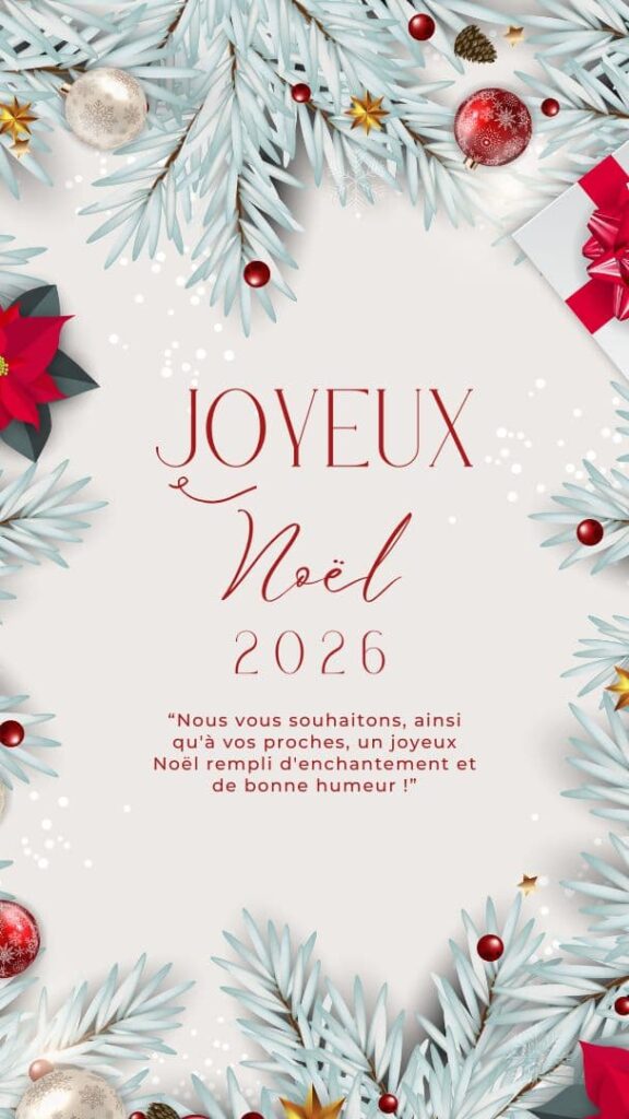 image joyeux Noël 2026