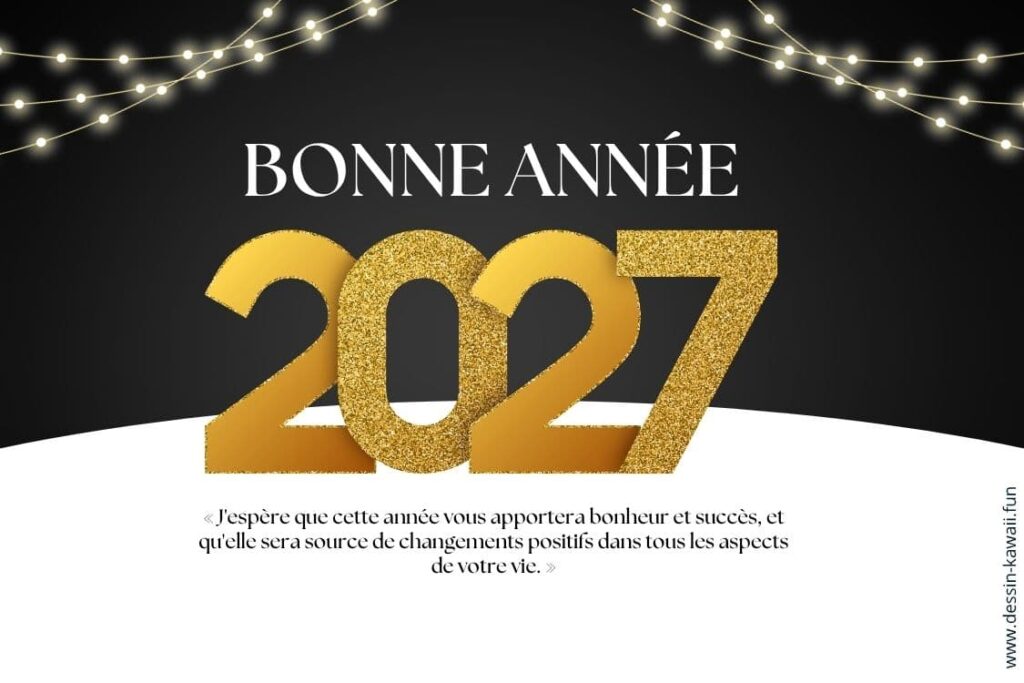 images gratuites bonne année 2027