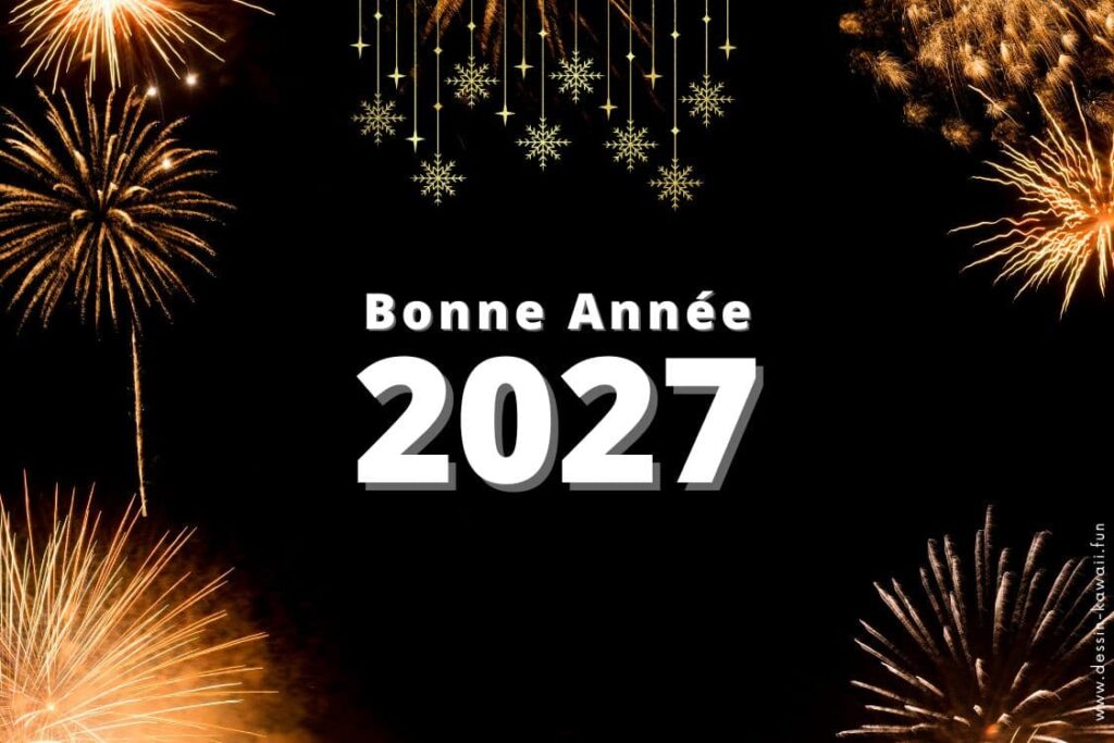 meilleurs voeux 2027 images gratuites