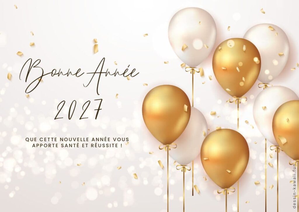 souhaiter bonne année 2027