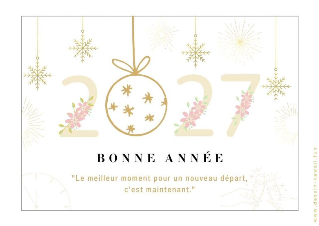 voeux de bonne année 2027