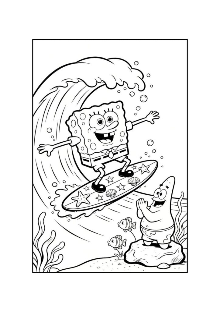 bob l'éponge dessin